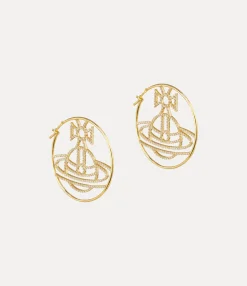Earrings|Vivienne Westwood Eloisa Hoop Earrings