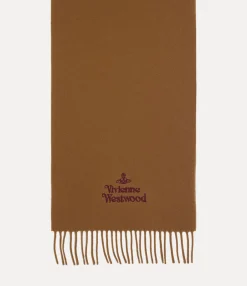 Scarves And Ponchos|Scarves And Ponchos|Vivienne Westwood Embroidered Scarf