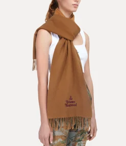 Scarves And Ponchos|Scarves And Ponchos|Vivienne Westwood Embroidered Scarf