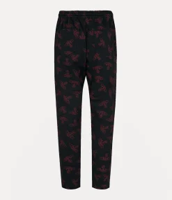 Trousers And Shorts|Vivienne Westwood Football Trousers BLACK/RED