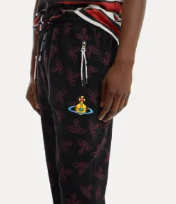 Trousers And Shorts|Vivienne Westwood Football Trousers BLACK/RED