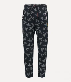 Trousers And Shorts|Vivienne Westwood Football Trousers NAVY/WHITE