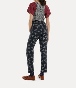 Trousers And Shorts|Vivienne Westwood Football Trousers NAVY/WHITE