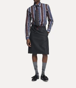 Shirts|Vivienne Westwood Ghost Shirt NAVY/WHITE