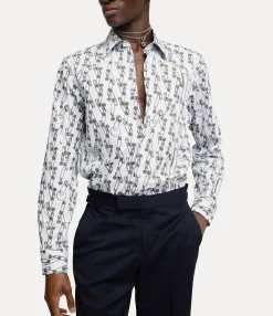 Shirts|Vivienne Westwood Ghost Shirt SAFETY PINSTRIPE