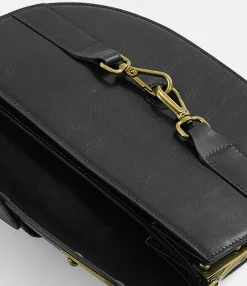 Crossbody Bags|Vivienne Westwood Gigi Medium Horsebit Saddle Bag