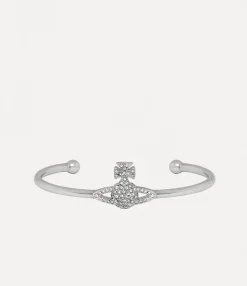 Bracelets|Bracelets|Vivienne Westwood Grace Bas Relief Open Bangle