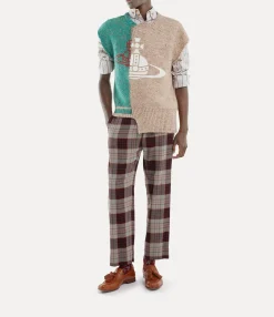 Knitwear And Sweatshirts|Tops And Shirts|Vivienne Westwood Half & Half Vest MULTI