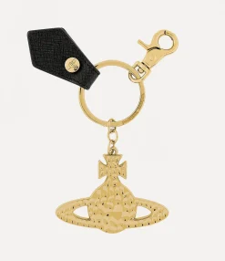 Keyrings|Keyrings|Vivienne Westwood Hammered Orb Light Gold