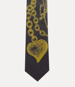 Ties And Handkerchiefs|Vivienne Westwood Heart And Chain Tie 8.5cm