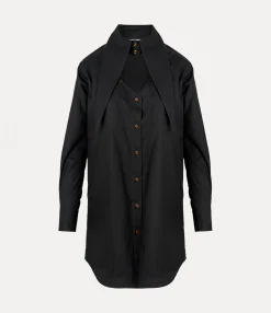 Dresses|Vivienne Westwood Heart Shirt Dress BLACK