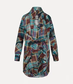 Tops And Shirts|Dresses|Vivienne Westwood Heart Shirt Dress MULTI TARTAN