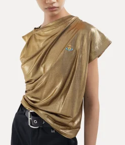 Tops And Shirts|Vivienne Westwood Hebo Top GOLD