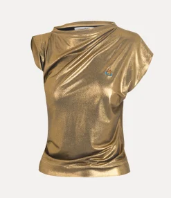 Tops And Shirts|Vivienne Westwood Hebo Top GOLD