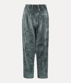 Trousers And Shorts|Trousers And Shorts|Vivienne Westwood Inferno Trousers STEEL GREEN