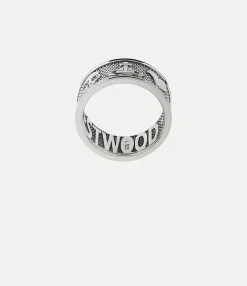 Rings|Classic Styles|Vivienne Westwood Kingston Ring OXIDISED SILVER (925)