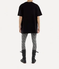 T-Shirts And Polos|Vivienne Westwood Kiss Oversized T-shirt BLACK