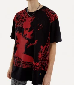 T-Shirts And Polos|Vivienne Westwood Kiss Oversized T-shirt BLACK