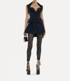 Trousers And Shorts|Vivienne Westwood Leggings BLACK SAFETY PINS