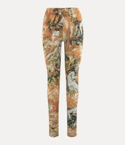 Trousers And Shorts|Trousers And Shorts|Vivienne Westwood Lili Leggings JUNGLE PRINT
