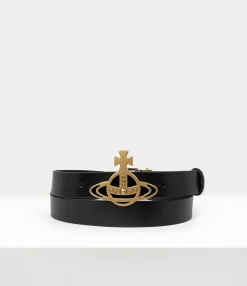 Belts And Harnesses|Belts And Harnesses|Vivienne Westwood Line Orb Buckle Belt