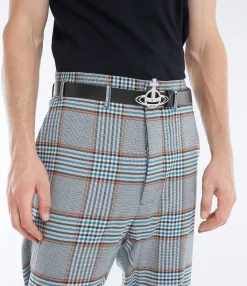 Belts And Harnesses|Belts And Harnesses|Vivienne Westwood Line Orb Buckle Belt/silver