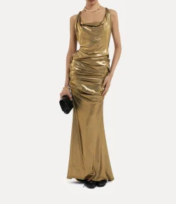 Dresses|Vivienne Westwood Liz Jersey Dress GOLD