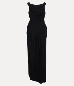 Dresses|Vivienne Westwood Long Ginnie Pencil Dress BLACK