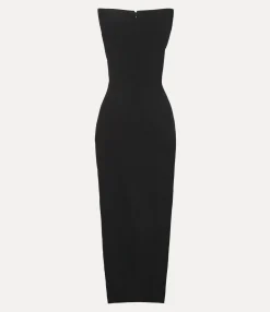 Dresses|Vivienne Westwood Long Panther Dress BLACK
