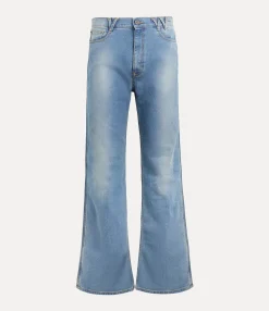 Trousers And Shorts|Vivienne Westwood M Ray 5 Pocket Jeans BLUE
