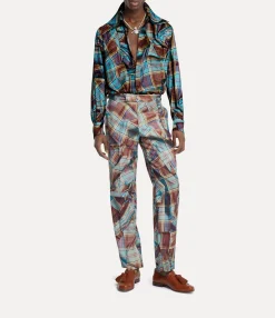 Shirts|Vivienne Westwood M Violin Shirt MULTI TARTAN