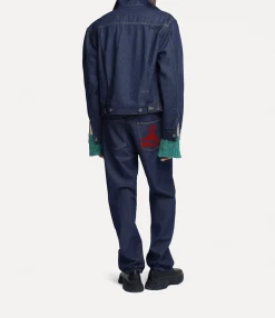 Coats And Jackets|Vivienne Westwood Marlene Jacket SUNKEN ORB/INDIGO