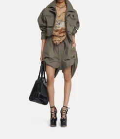 Coats And Jackets|Vivienne Westwood Memphis Cropped Bomber KHAKI
