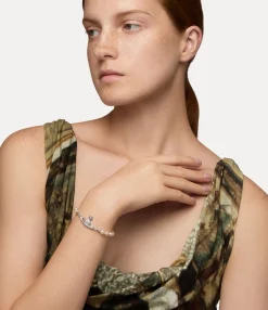 Classic Styles|Bracelets|Vivienne Westwood Mini Bas Relief Pearl Bracelet