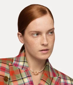 Necklaces|Classic Styles|Vivienne Westwood Mini Bas Relief Pearl Choker