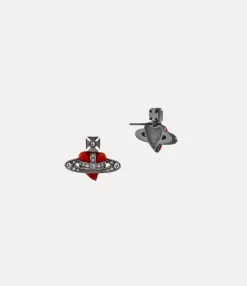 Earrings|Classic Styles|Vivienne Westwood New Diamante Heart Earrings