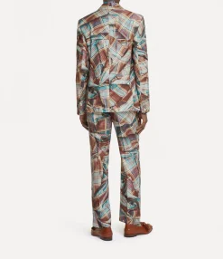 Coats And Jackets|Vivienne Westwood One Button Jacket MULTI TARTAN