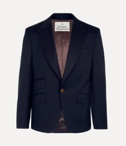 Coats And Jackets|Vivienne Westwood One Button Jacket NAVY