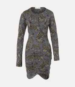 Dresses|Vivienne Westwood Orgy Cardigan Dress GRAY TIGER