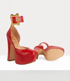 Sandals|Platforms|Vivienne Westwood Portrait Sandal RED
