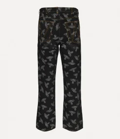 Trousers And Shorts|Vivienne Westwood Ranch Jeans BLACK/ORBS