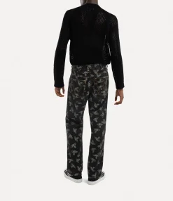 Trousers And Shorts|Vivienne Westwood Ranch Jeans BLACK/ORBS