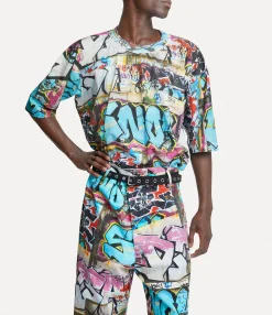 T-Shirts And Polos|Sweatshirts And T-Shirts|Vivienne Westwood Rescue T-shirt GRAFFITI