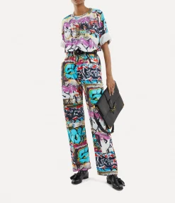 T-Shirts And Polos|Sweatshirts And T-Shirts|Vivienne Westwood Rescue T-shirt GRAFFITI