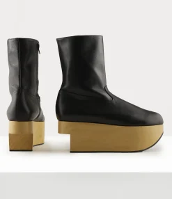 Platforms|Boots|Vivienne Westwood Rocking Horse Boot BLACK