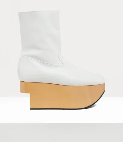 Boots|Vivienne Westwood Rocking Horse Boot WHITE