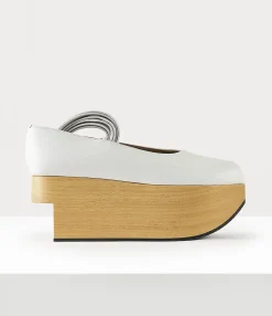 Platforms|Vivienne Westwood Rockinghorse Ballerina WHITE