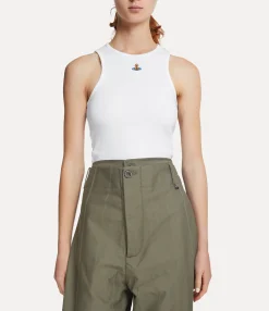 T-Shirts And Polos|Tops And Shirts|Vivienne Westwood 90s Vest WHITE