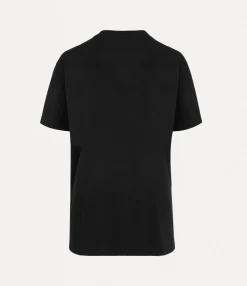 T-Shirts And Polos|Vivienne Westwood Safety Pin Orb Classic T-shirt BLACK