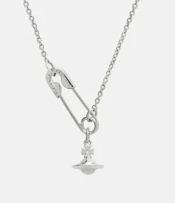 Necklaces|Vivienne Westwood Safety Pin Pendant Necklace